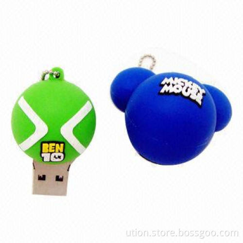 2014 Classic Cartoon Character USB Flash Drive with 1 to 32GB Memory Capacity and Free Sample